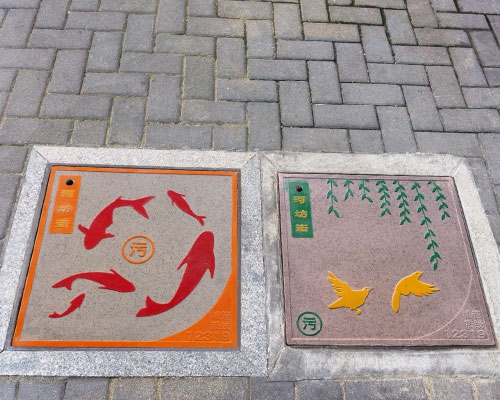 杭州城市艺术井盖